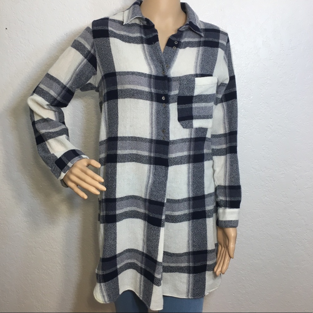 Zara Basic Black/White Plaid Mini or Tunic